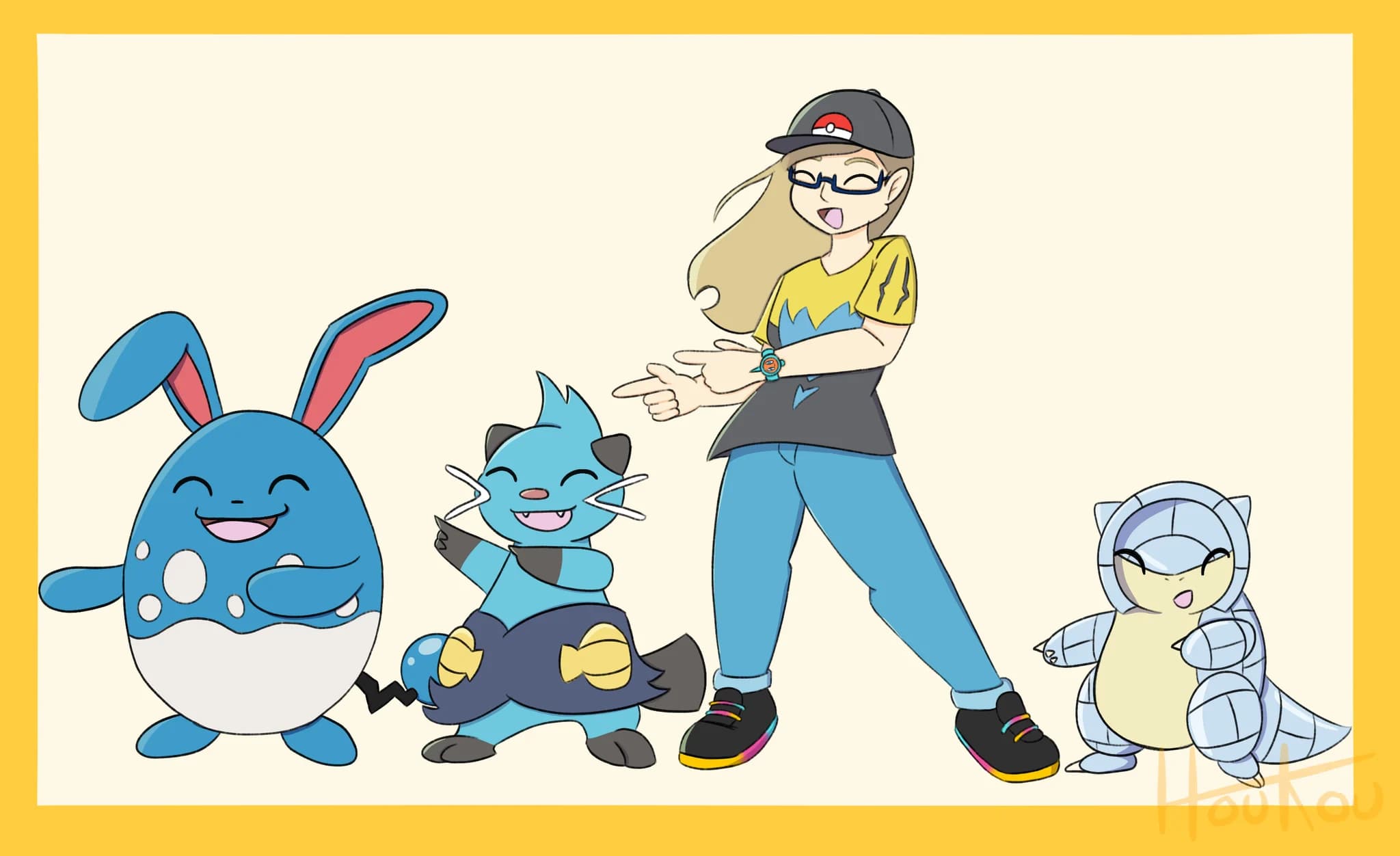 Rebecca Pokemon dance